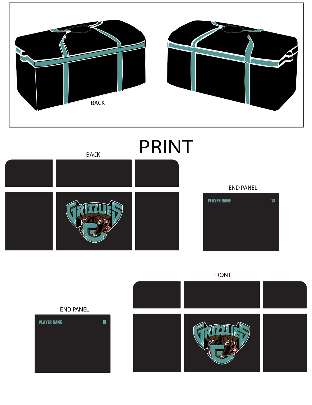 Custom Team Bags