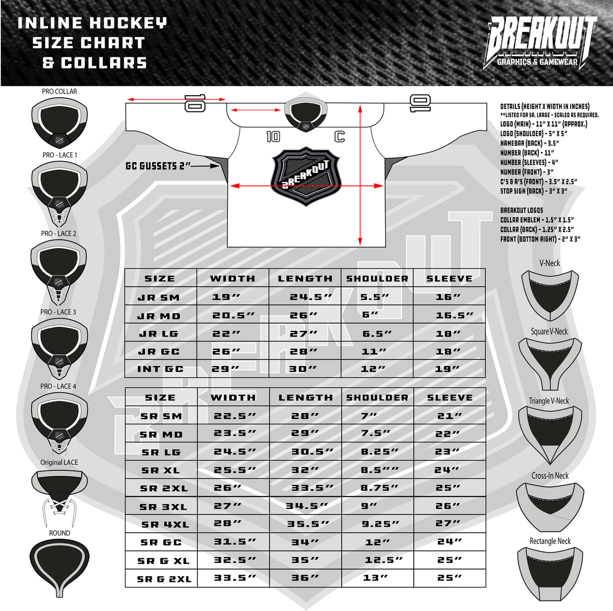 Sublimation Custom Team - Jerseys (Inline Hockey)